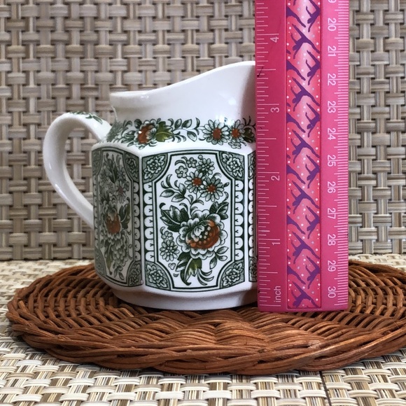 Staffordshire England Ridgway Canterbury Hexagonal Creamer Pitcher - Picture 12 of 12